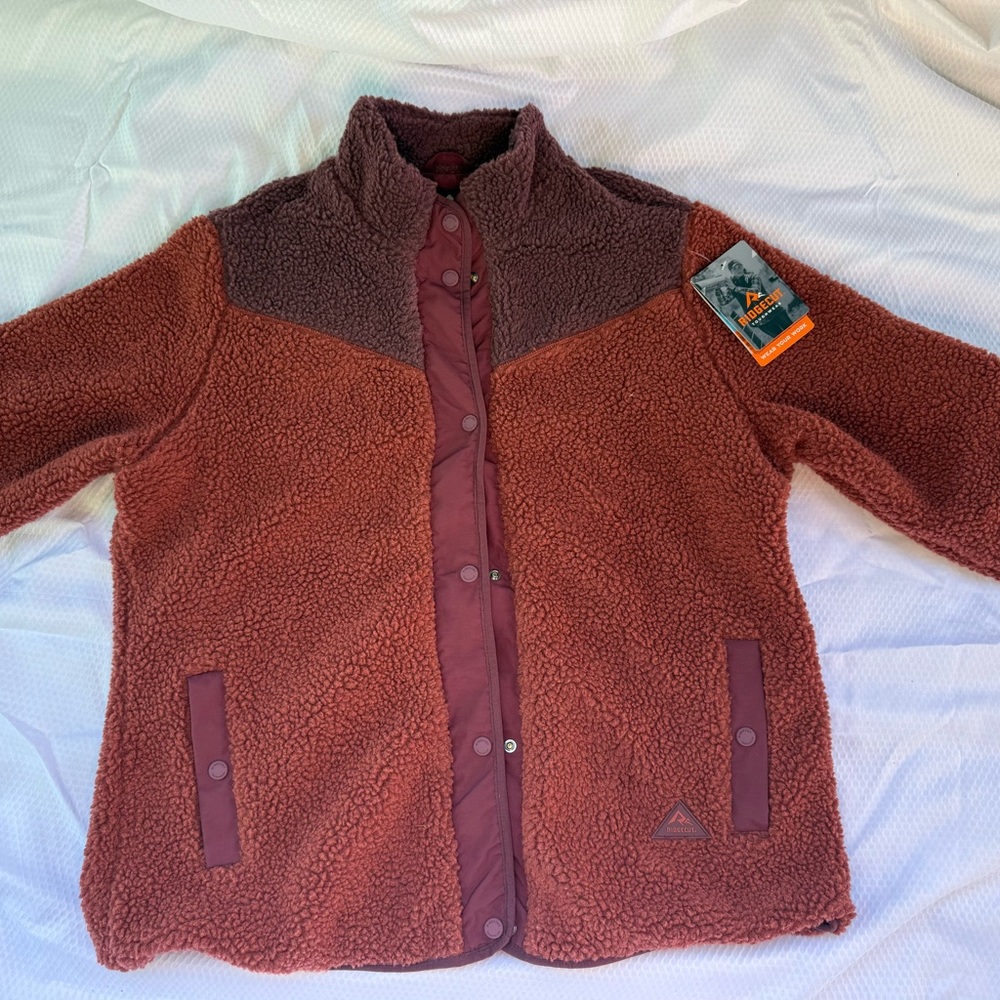 Men's Two-Tone Sherpa Jacket
